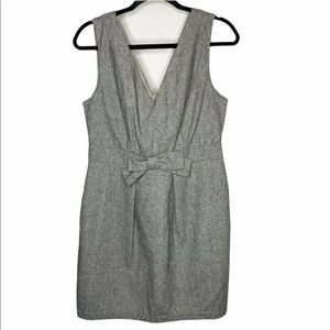 Monteau Womens Gray Sleeveless Dress Large